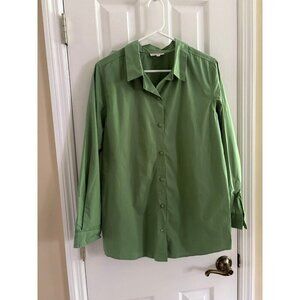 Fitzroy & Willa Green Button Down Shirt